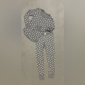 OLD NAVY // Polar Bear Pajamas. SZ: XS. Light Flannel Grey.